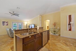 Interior - HD Smart TV's, Kayaks, Pool & Spa, WIFI, Gulf Access, E-Dart Board, Bar, Grill  (Cape Coral)