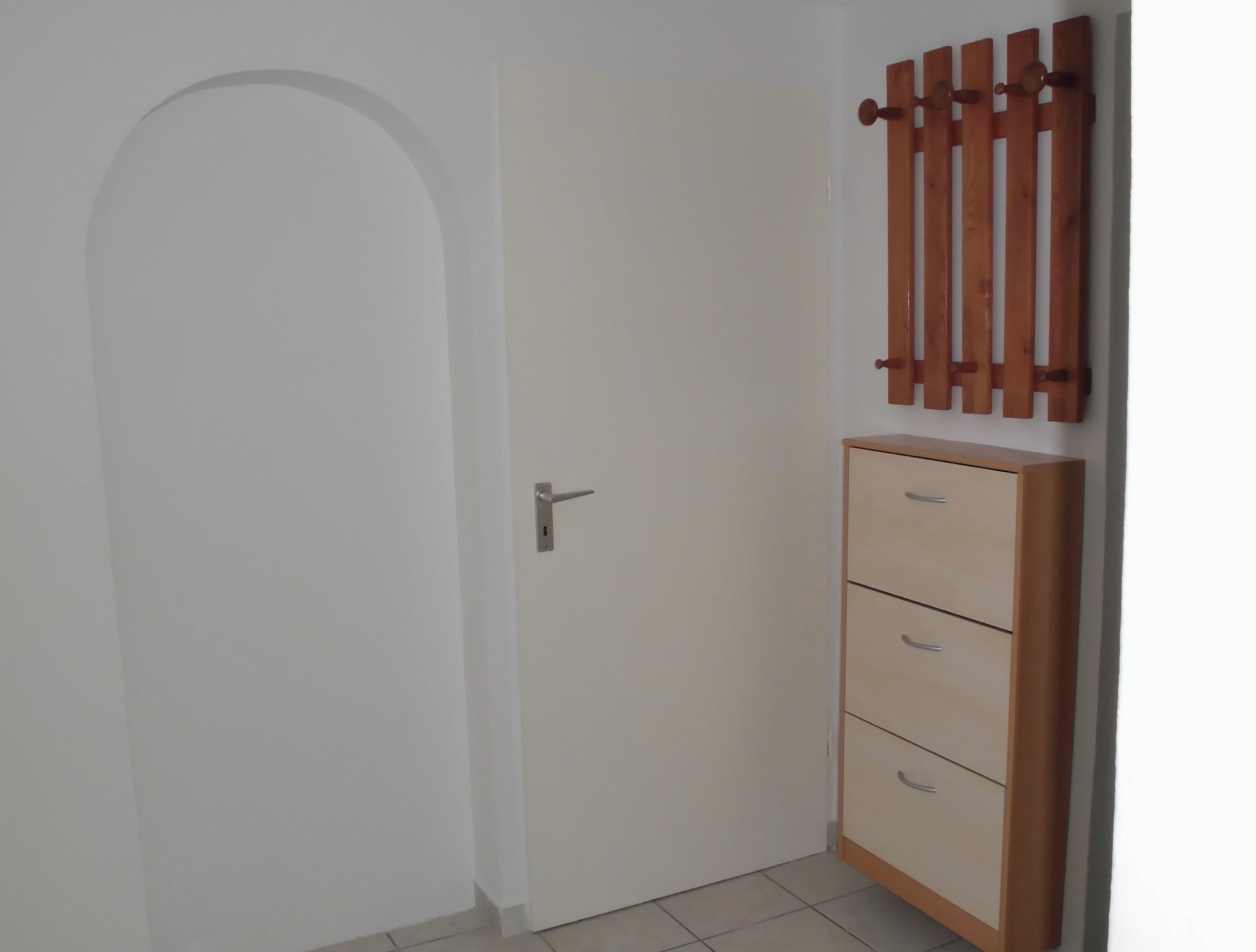 Garderobe im Flur