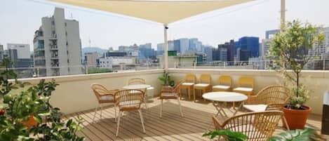 Terraza en la azotea