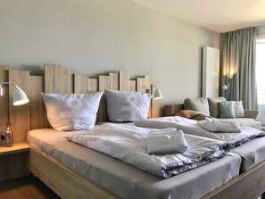 1 chambre, coffre-fort, Wi-Fi, literie fournie