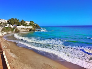 A la platja 