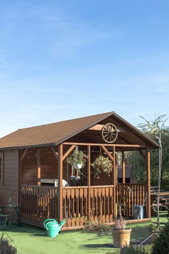 Lovely vacation double house with garden