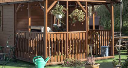 Lovely vacation double house with garden