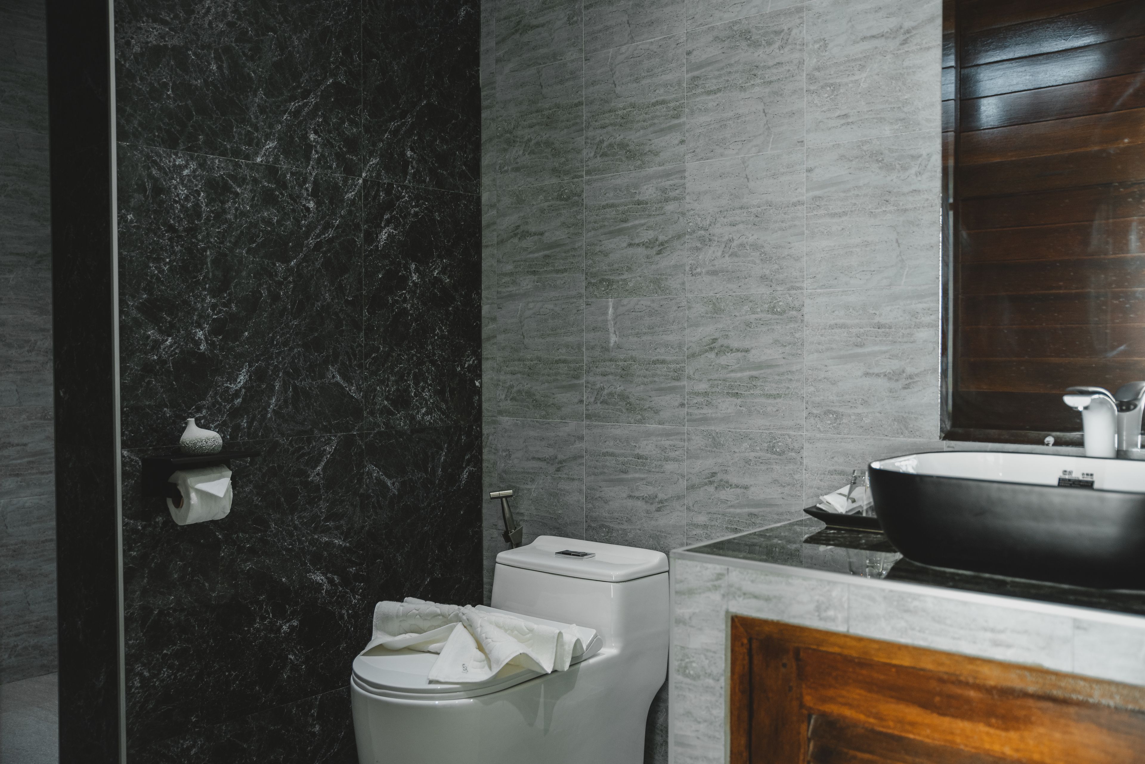 villa with private pool | property grounds