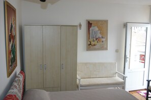 Tabla de planchar con plancha