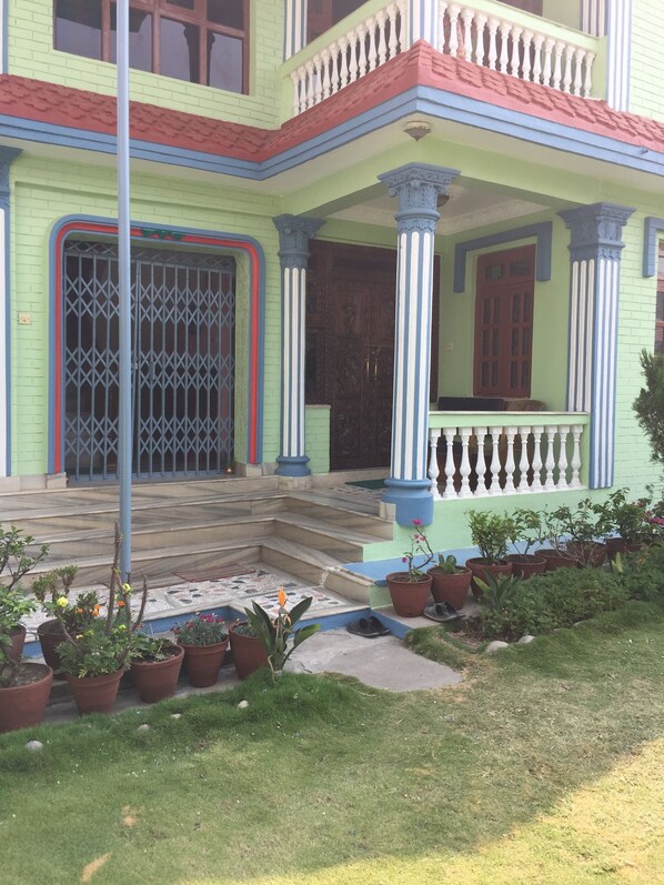 Building design - Eco Homestay (Kathmandu)