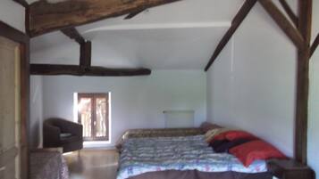 5 chambres, fer et planche Ă repasser, Wi-Fi, draps fournis