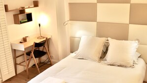 2 soverom, strykejern/-brett, reiseseng for barn og wi-fi (inkludert)