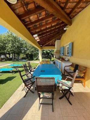 Restaurante al aire libre