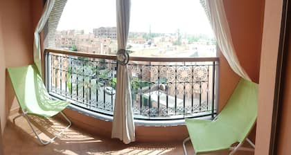 Precioso apartamento de estilo riad, verdadera joya y remanso de paz.