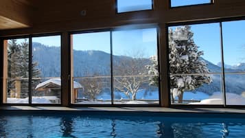 Piscine couverte, piscine chauffée