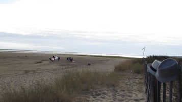 Vlak bij het strand