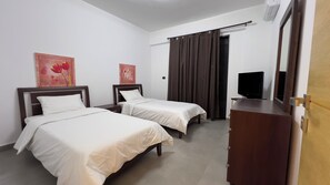 3 bedrooms, iron/ironing board, WiFi, bed sheets - In the city, accessible and calm (Bayrut)