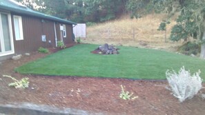 Property grounds - Seasonal "Creekside Cabin"  6 mi  N of OSU,  County Approved legal :-) (Corvallis)