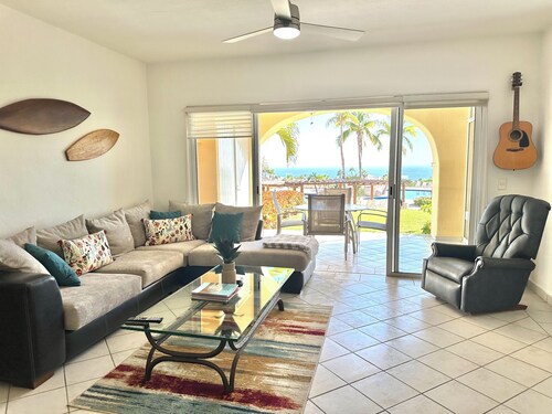 Quiet and SECURE 2 bedroom Condo adjacent to the fairway at Cabo Real Great View