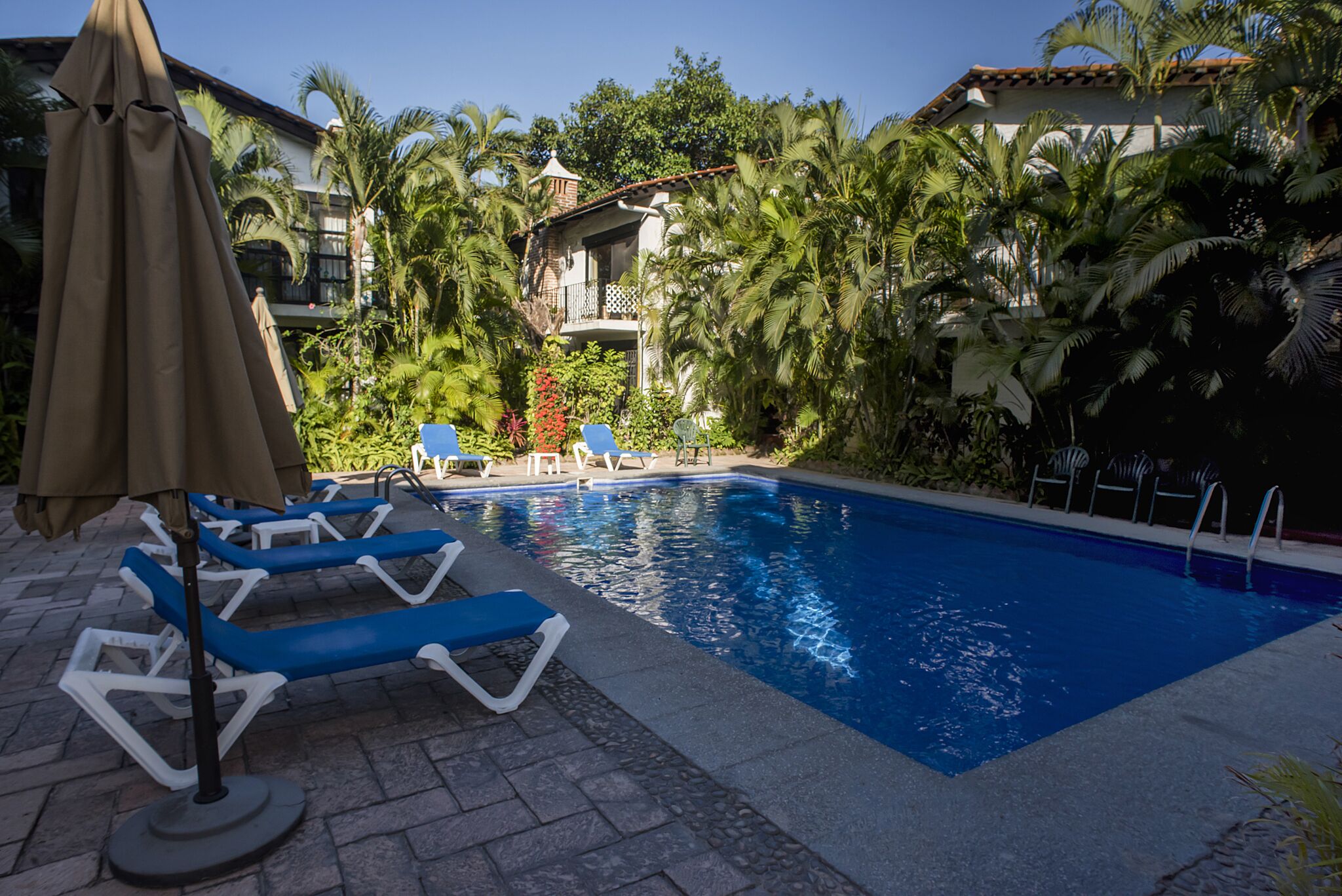 Una piscina climatizada