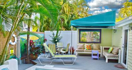 Key West Wabi Sabi ~ 1/2 Estä Duval. Kiistaton suloinen aito uima-allas.