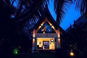 Front of property - evening/night