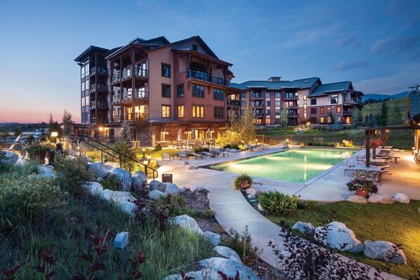 Exterior - Top-Floor Luxury Condo with Panoramic Views at Trailhead Lodge! (Steamboat Springs)