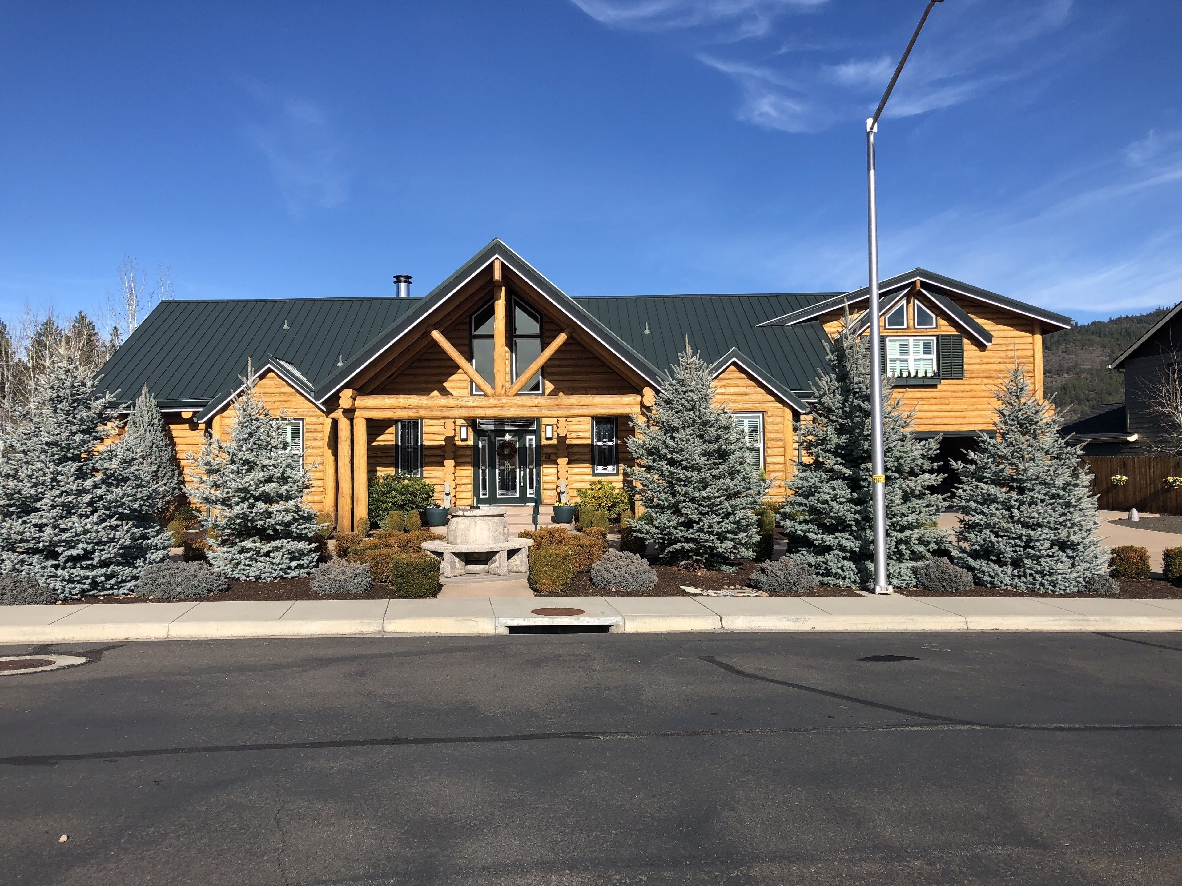 Frontal View of Main House