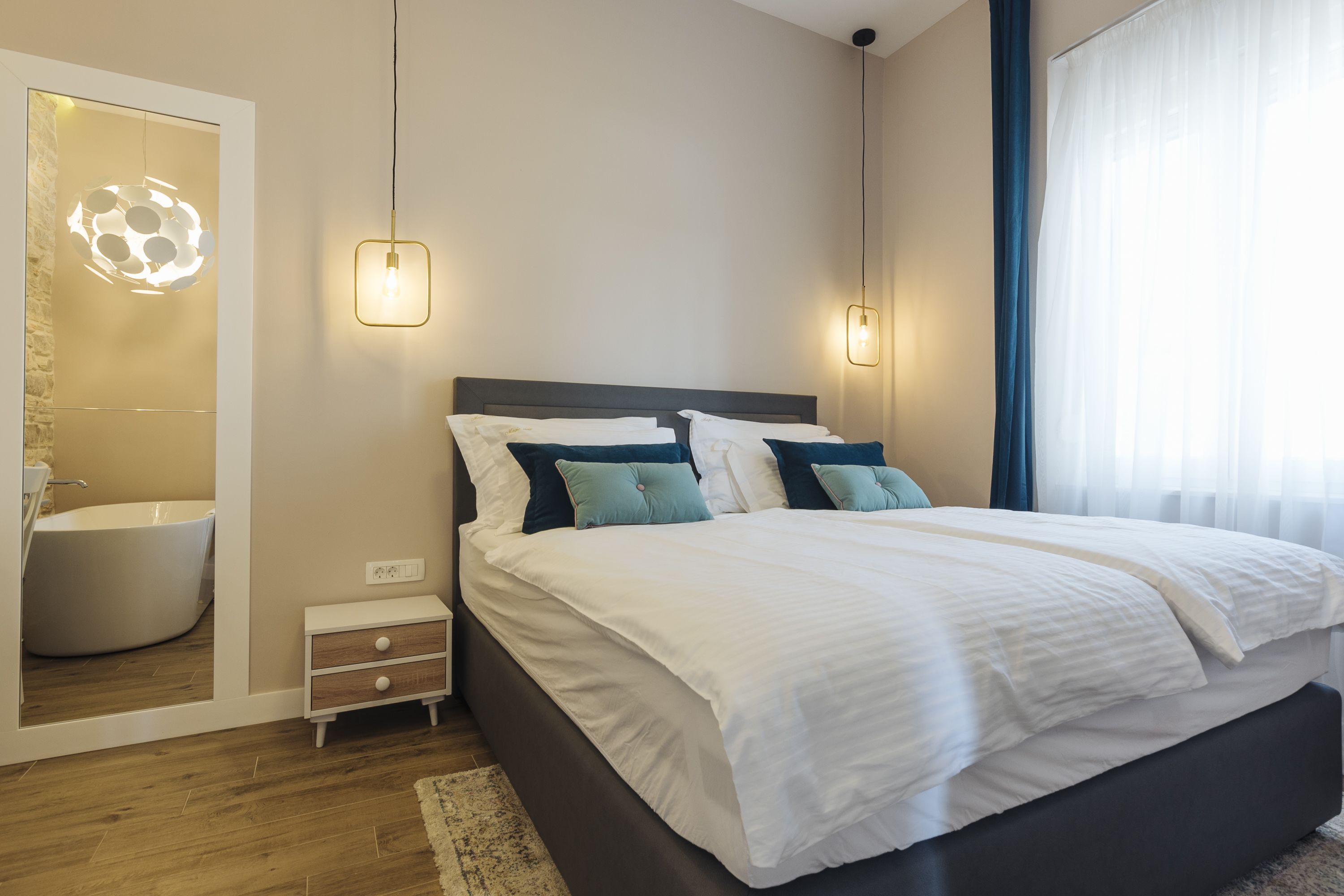 superior apartment, 1 king bed with sofa bed, non smoking | 1 bedroom, premium bedding, down duvets, memory-foam beds