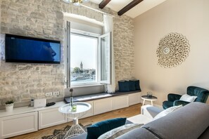 Deluxe Apartment, 1 King Bed with Sofa bed, Sea View | View from room - Magic View Apartments (Zadar)