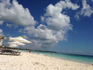 Beach nearby, beach towels