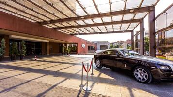 Overnatningsstedets facade