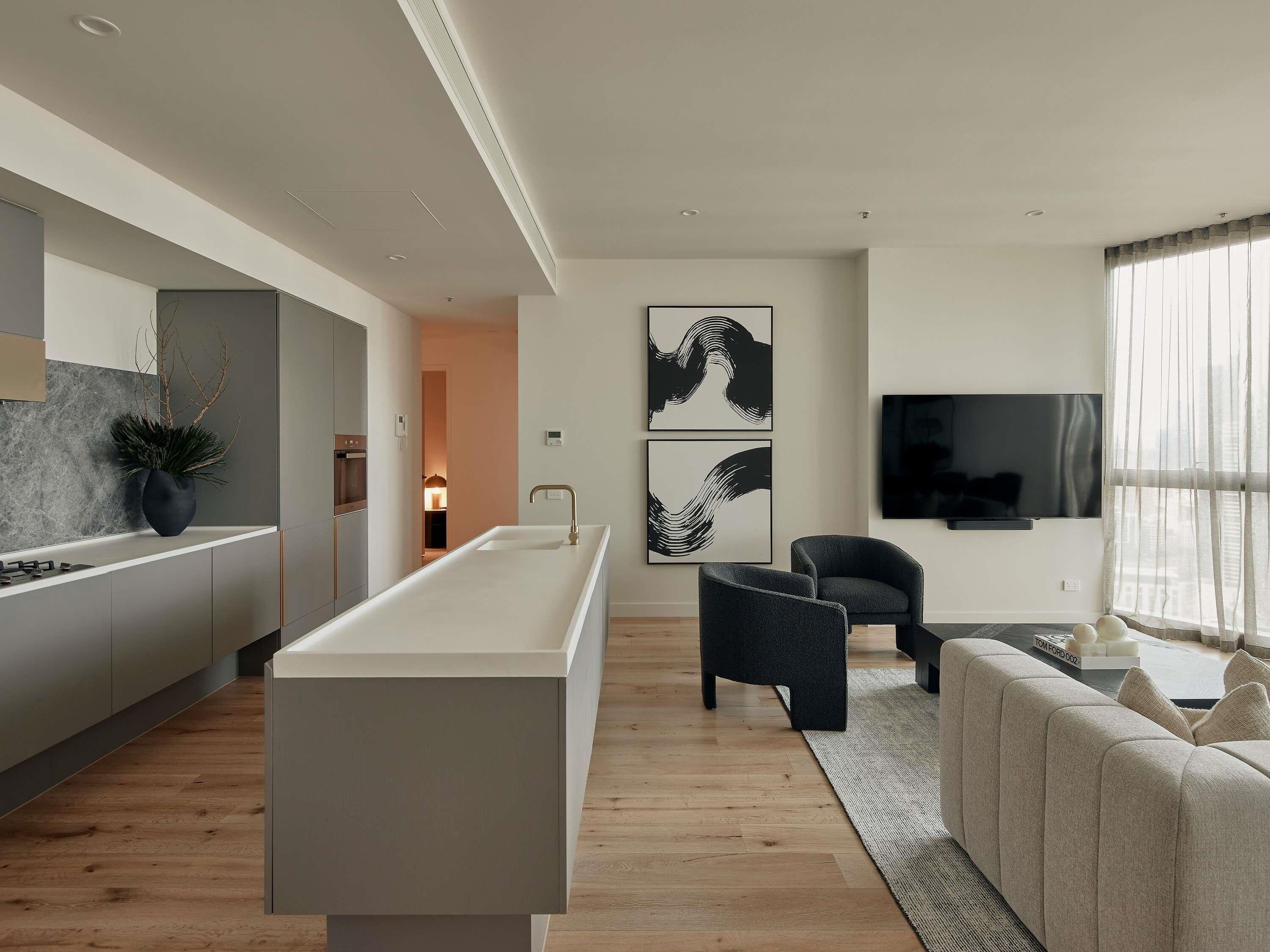 Penthouselejlighed - 3 soveværelser (Apartment) | Skrivebord, arbejdsområde til bærbare computere, lydisolering