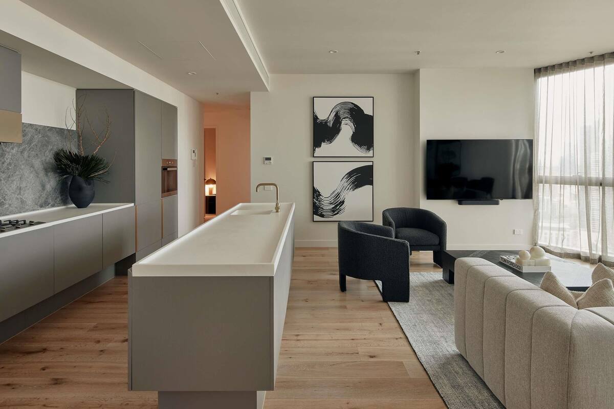 頂樓客房, 3 間臥室 (Apartment) | 客房內保險箱、書桌、筆電工作空間、隔音