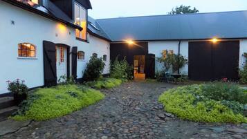 Majoituspaikan julkisivu