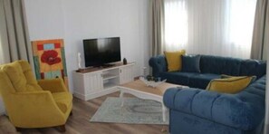 Villa | Living room | LCD TV - Villa Ihlamur (Ula)