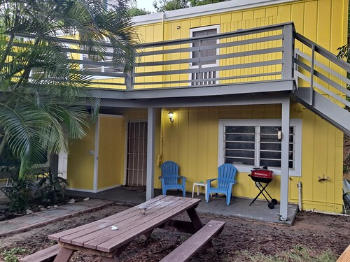 STUDIO APT. a/c - stable wifi - filtered tap water - 5 min. to the boardwalk
