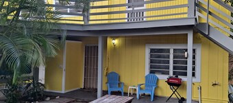 STUDIO APT. a/c - stable wifi - filtered tap water - 5 min. to the boardwalk
