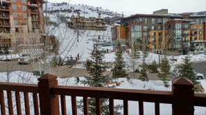 Property grounds - New Sunrise Gondola at Ski-in/out Condo Sunrise Lodge in Canyons Village Jan 10 (Park City)