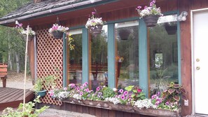 Exterior detail - Authentic Alaskan slice of heaven (Wasilla)