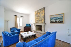 Villa, Gartenblick | Wohnzimmer