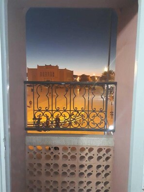 Balcony view - Hotel Bab Sahara (Ouarzazate)