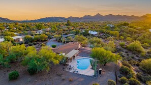 Outdoor pool - Old Western Sonoran Desert Getaway (Cave Creek)