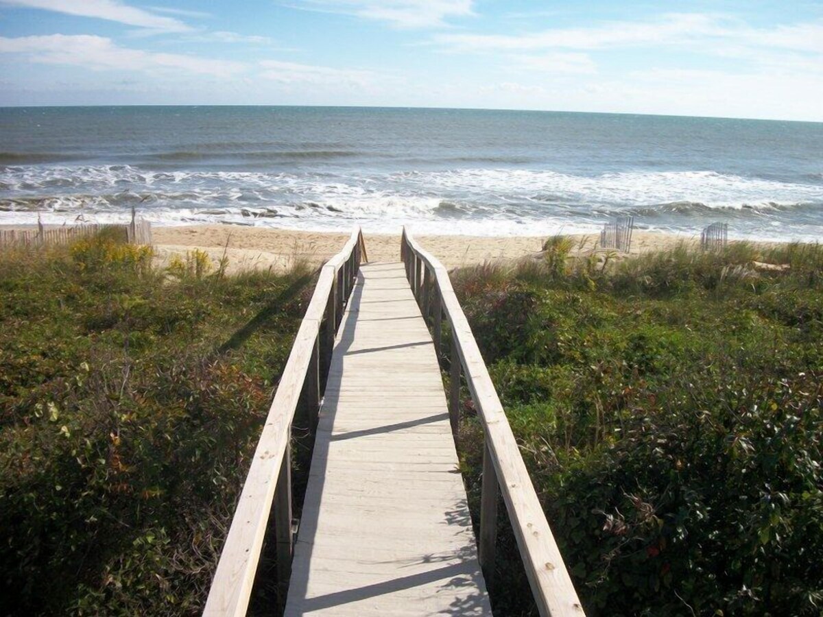 Oceanfront House on the beach at Croatan