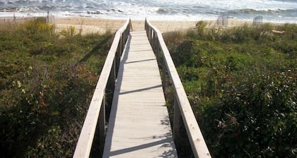 Oceanfront Huis op het Strand bij Croatan