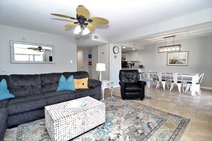 Smart TV, DVD player, video library