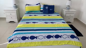 2 habitaciones, internet y ropa de cama