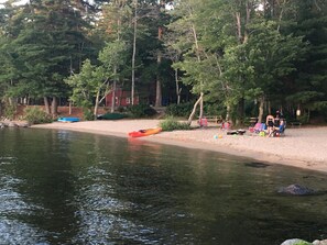 Aan het strand, ligstoelen aan het strand
