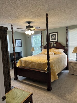4 bedrooms, iron/ironing board, free WiFi