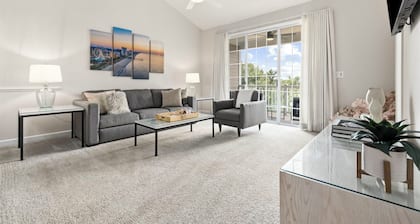 Luxury Golf-View Condo • Barefoot Resort • Resort Pools • Premium Beach Gear