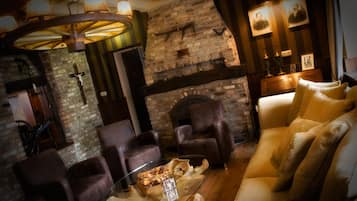 Sala de estar en el lobby