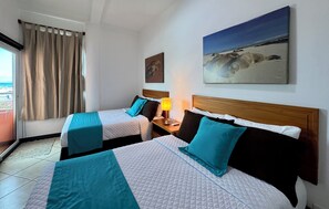 2 bedrooms, desk, free WiFi, bed sheets