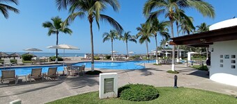 BEACH FRONT CONDO 3 BEDROOM NUEVO VALLARTA NEXT TO VIDANTA 4 GOLF COURSES NEARBY