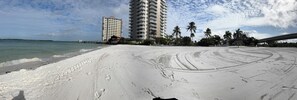 On the beach, sun-loungers, beach towels - Breathtaking Views Of The Gulf Of Mexico, Estero Bay, Lovers Key Beach Club 304 (Fort Myers Beach)